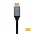 Cablu DisplayPort Aisens A149-0435 Negru Negru/Gri 1 m