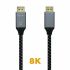 Cablu HDMI Aisens A149-0437 Negru Negru/Gri 2 m
