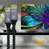 Cablu HDMI Aisens A149-0437 Negru Negru/Gri 2 m