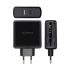 Încărcător USB Perete Aisens ASCH-2PD45A-BK 57 W Negru USB-C (1 Unități)