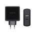 Încărcător USB Perete Aisens ASCH-2PD45A-BK 57 W Negru USB-C (1 Unități)