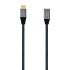 Cablu USB-C Aisens A107-0635 Gri 1 m