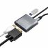 Adaptor USB-C la VGA/HDMI Aisens A109-0626