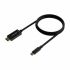 Cablu HDMI Aisens A109-0623 Negru 80 cm