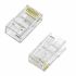 Conector RJ45 Categoria 5 UTP Aisens A139-0657 Transparent