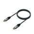 Cablu USB C Aisens A107-0672 1,5 m Gri