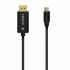Adaptor USB-C la DisplayPort Aisens A109-0686 Negru 80 cm