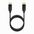 Cablu DisplayPort Aisens A124-0740 4K Ultra HD Negru 2 m