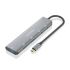 Hub USB Aisens A109-0857 Gri Multicolor (1 Unități)