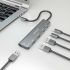 Hub USB Aisens A109-0857 Gri Multicolor (1 Unități)