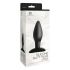 Plug Anal S Pleasures Negru (4,5 cm)