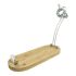 Suport pliabil pentru jambon Bambus (48 x 18,5 cm)