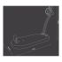 Suport pliabil pentru jambon Bambus (48 x 18,5 cm)