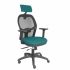 Scaun de birou cu pat P&C B3DRPCR Verde/Albastru