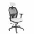 Scaun de birou cu pat P&C B3DRPCR Alb