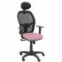 Scaun de birou cu pat P&C B10CRNC Roz