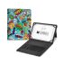 Tastatură Bluetooth cu Suport pentru Tabletă Subblim SUBKT5-BTTC20 Multicolor Qwerty Spaniolă