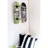 Suport de perete pentru skateboard Meollo Negru