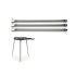 Picioare Reglabile pentru Vas pentru gătit Paella Optimgas D061822 72 cm
