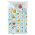 Husă de pilotă Lemon Ribbon Points Pat 80/90 150 x 220 cm Reversibil/ă