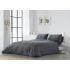Husă de pilotă Naturals ELBA Gri închis Pat 150 3 Piese 240 x 220 cm