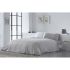 Husă de pilotă Naturals ELBA Gri deschis Pat 90 2 Piese 150 x 220 cm