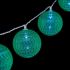 Ghirlanda cu bile LED Ø 5 cm 2 m Verde