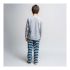 Pijama Infantil Harry Potter Gri