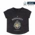 Tricou cu Mânecă Scurtă Femei Harry Potter Gri Gri închis