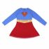 Rochie Superman Albastru Roșu