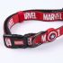 Zgardă pentru câini Marvel M/L Roșu