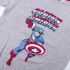 Pijamaua de Vară Marvel Gri Albastru