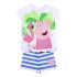 Set de lenjerie/haine Peppa Pig Alb Albastru