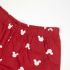 Pijamaua de Vară Mickey Mouse Roșu (Adulți) Bărbați Gri