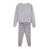 Pijama Minnie Mouse Femeie Gri
