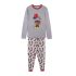 Pijama Minnie Mouse Gri Femeie