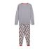 Pijama Minnie Mouse Gri Femeie