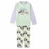 Pijama Infantil Mickey Mouse Verde Gri Roz
