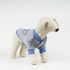 Dog Pyjamas Stitch Gri Albastru