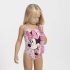 Costum de Baie Fete Minnie Mouse Roz