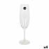 Set de pahare Crystalex Lara Șampanie 220 ml Geam (6 Unități) (4 Unități)