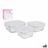 Set de 3 Cutii pentru Prânz LAV Geam (8 Unități) (3 pcs)