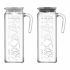 Carafă LAV Line Transparent Geam (6 Unități) (1,2 L)