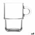Set de Cești LAV 360 ml 11 x 8 x 12 cm Stivuibil 4 Unități (6 Piese)
