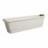 Ghiveci Elho Alb 20 x 65 x 17 cm Gri Plastic Pătrat