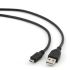 Cablu USB 2.0 A la Micro USB B GEMBIRD (3 m) Negru