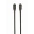 Cablu USB-C GEMBIRD CCP-USB3.1-CMCM-1M Negru 1 m