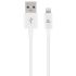 Cablu Lightning Cablexpert CC-USB2P-AMLM-1M-W 1 m