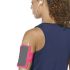 Bandă Sport cu Ieșire pentru Căști Asics MP3 Arm Tube Roz