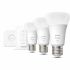 Bec LED Philips Starter Kit E27 9,5 W Alb F (3 Unități)